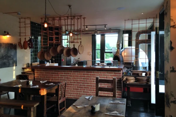 Ristorante con forno a legna Pavesi Joy 110 TW rotativo