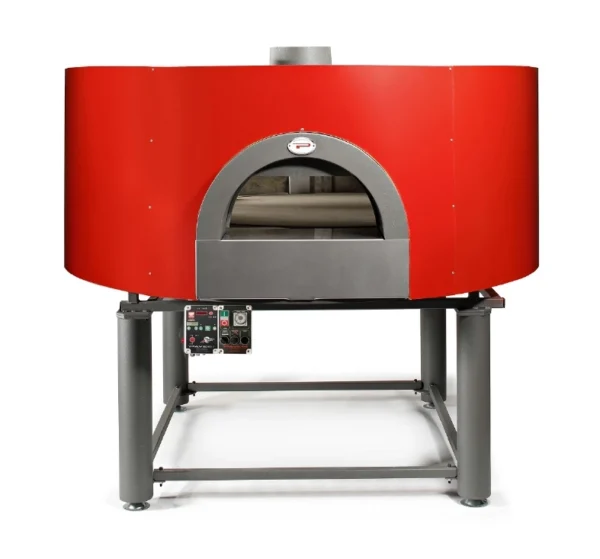 Forno Combinato Legna-Gas PVP 150 Round con piano monoblocco rotante