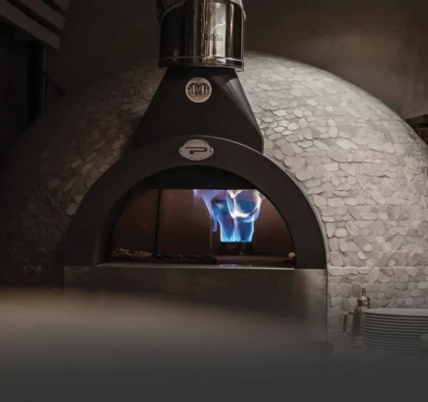 Forno Joy 130 Tw gas front personalizzato in pietra