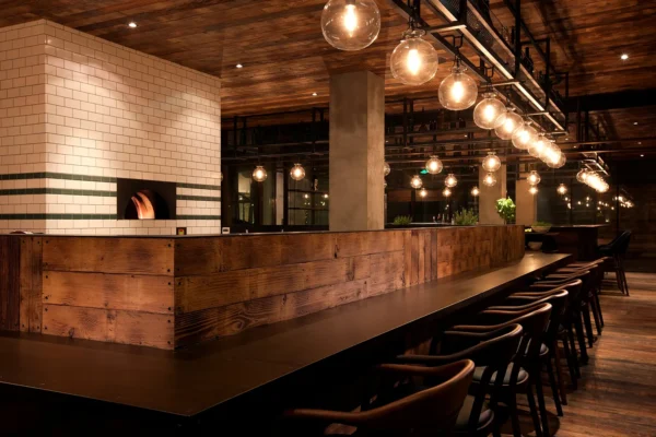 Ristorante a Shangai con forno a gas Pavesi 110 PVP