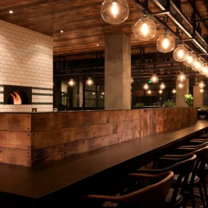Ristorante a Shangai con forno professionale a volta piana