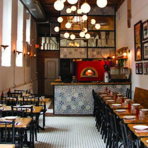 Ristorante in USA con forno RPM combinato